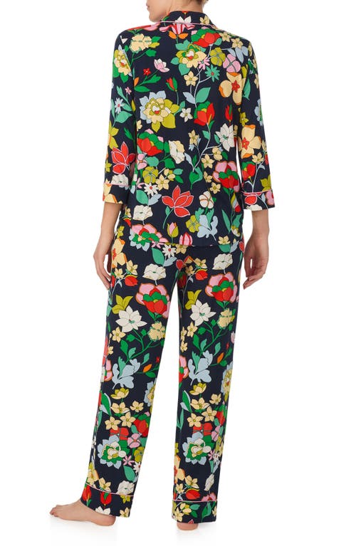 Shop Kate Spade New York Print Pajamas In Blue Floral