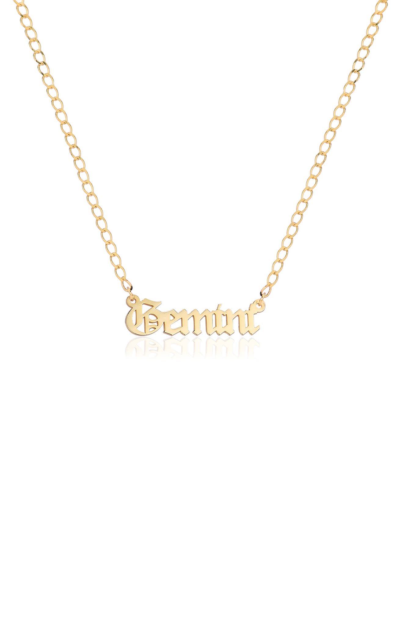 GABI RIELLE Zodiac Sign Gothic Script 