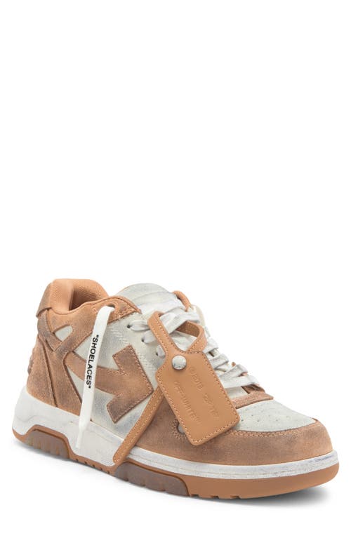 Off-white Out Of Office Low Top Sneaker In Brown