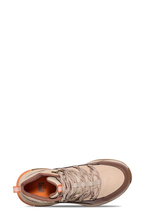 Teva Women's Auroris Sneaker-style Ankle Booties In Feather Grey/acorn