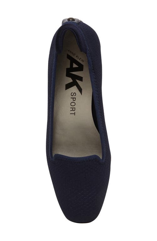 Shop Anne Klein Winnefred Wedge Pump In Navy Rep