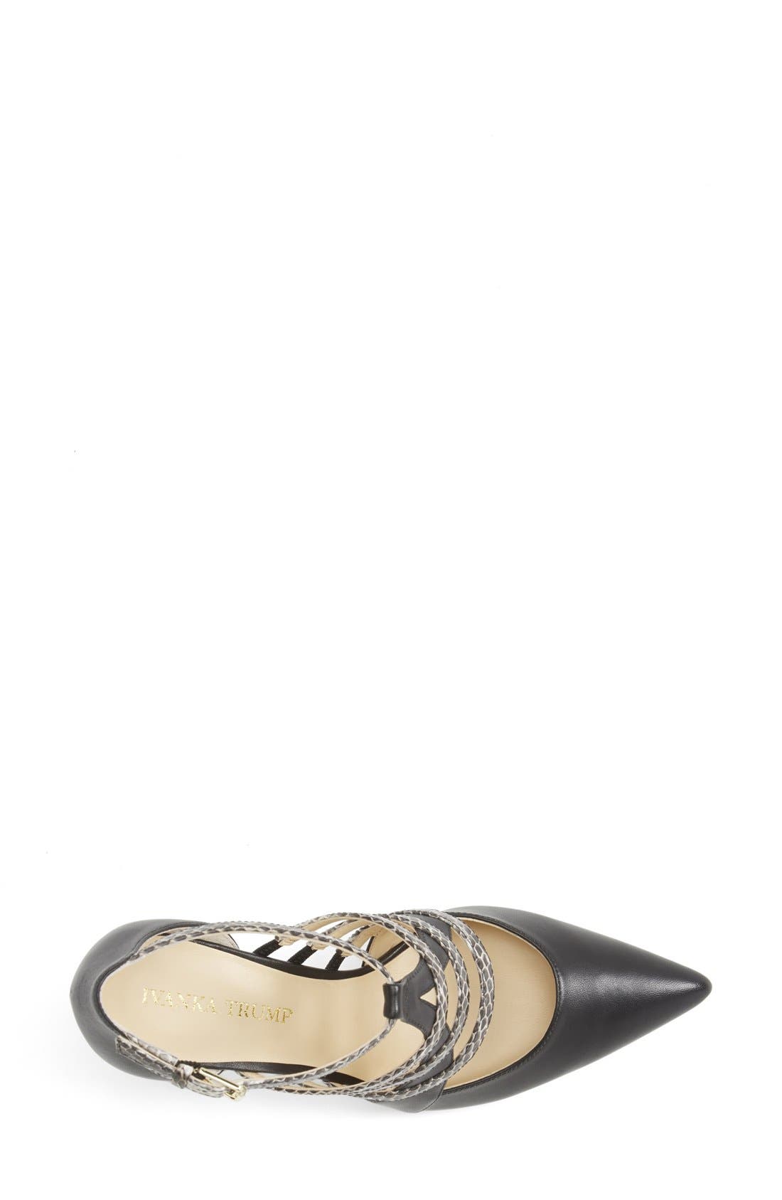 IVANKA TRUMP,
                                                'Tellas' Pointy Toe Pump,
                                                Alternate thumbnail 2, color,
                                                016