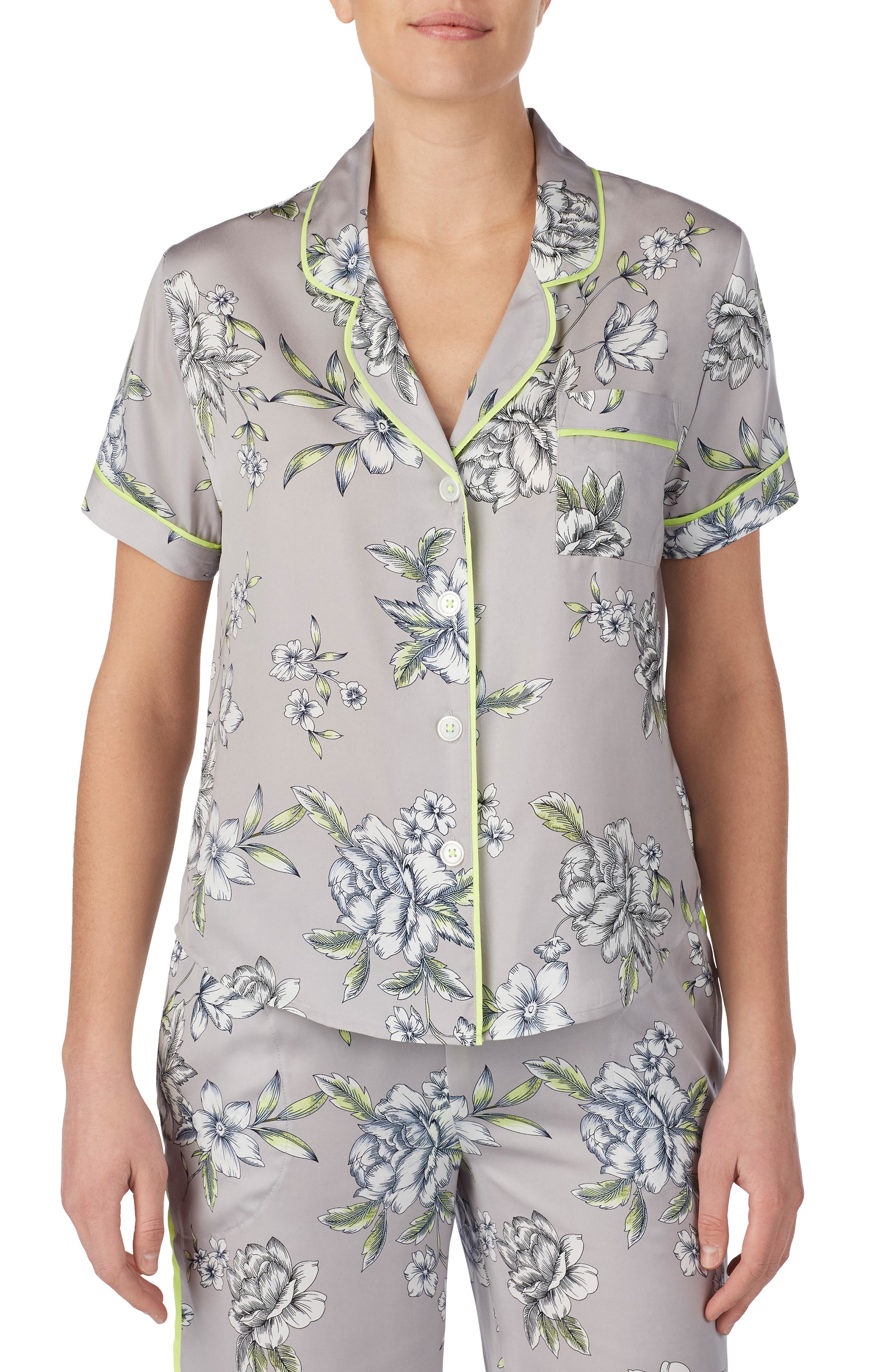 Room Service Pajama Top, Grey (Nordstrom Exclusive)