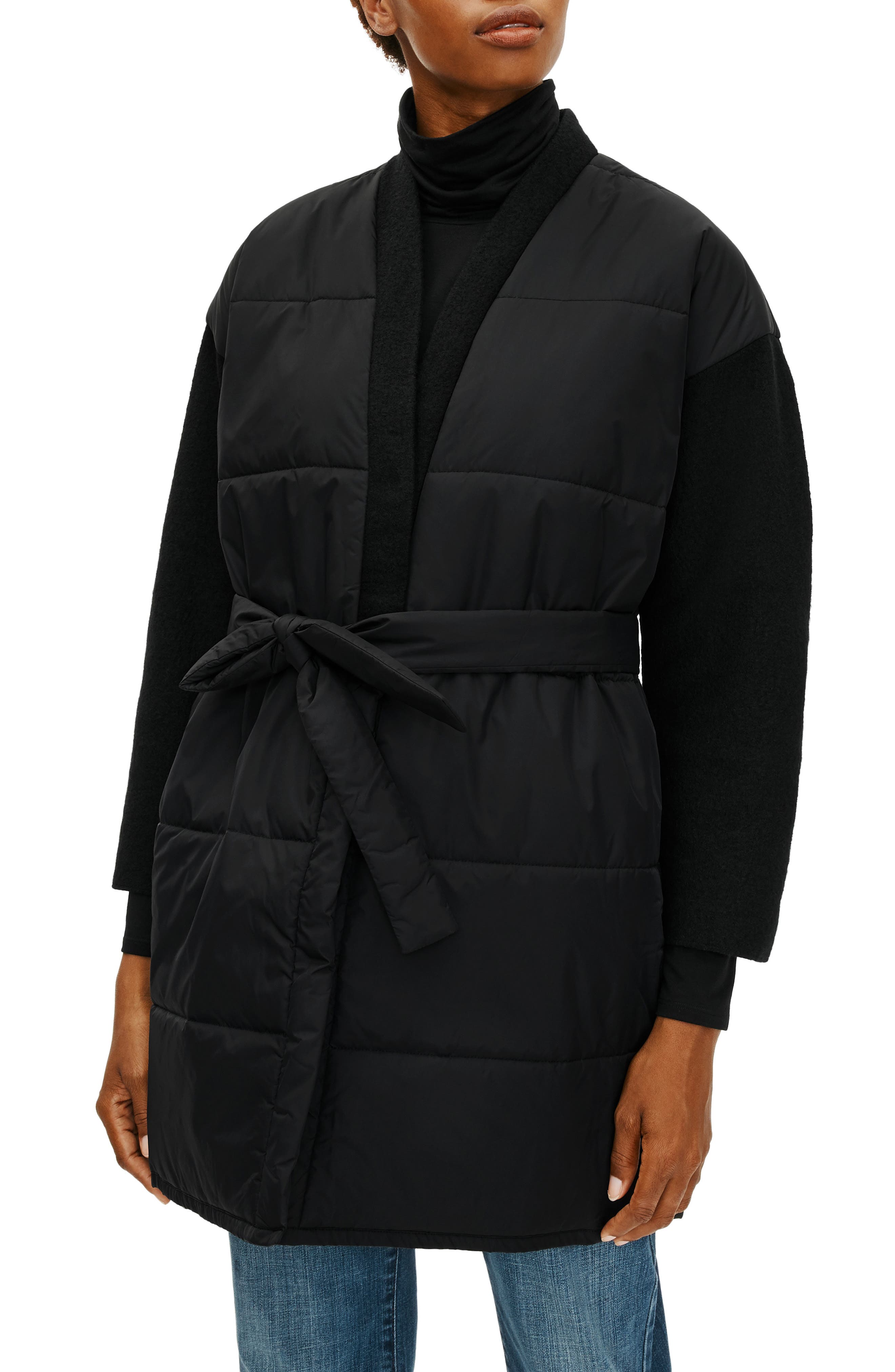 eileen fisher wool coats & jackets