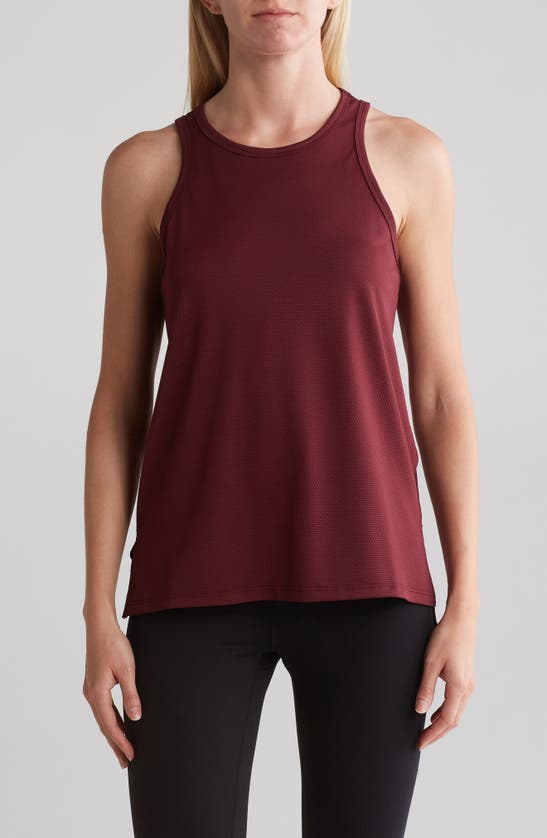 Shop Threads 4 Thought Kimia Performance Mesh Tank In Royal Burgundy