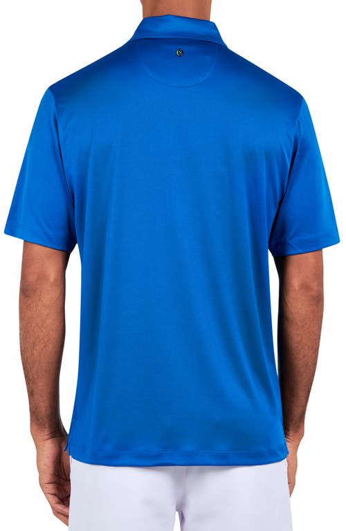 Construct Con.struct Solid Performance Golf Polo In Blue