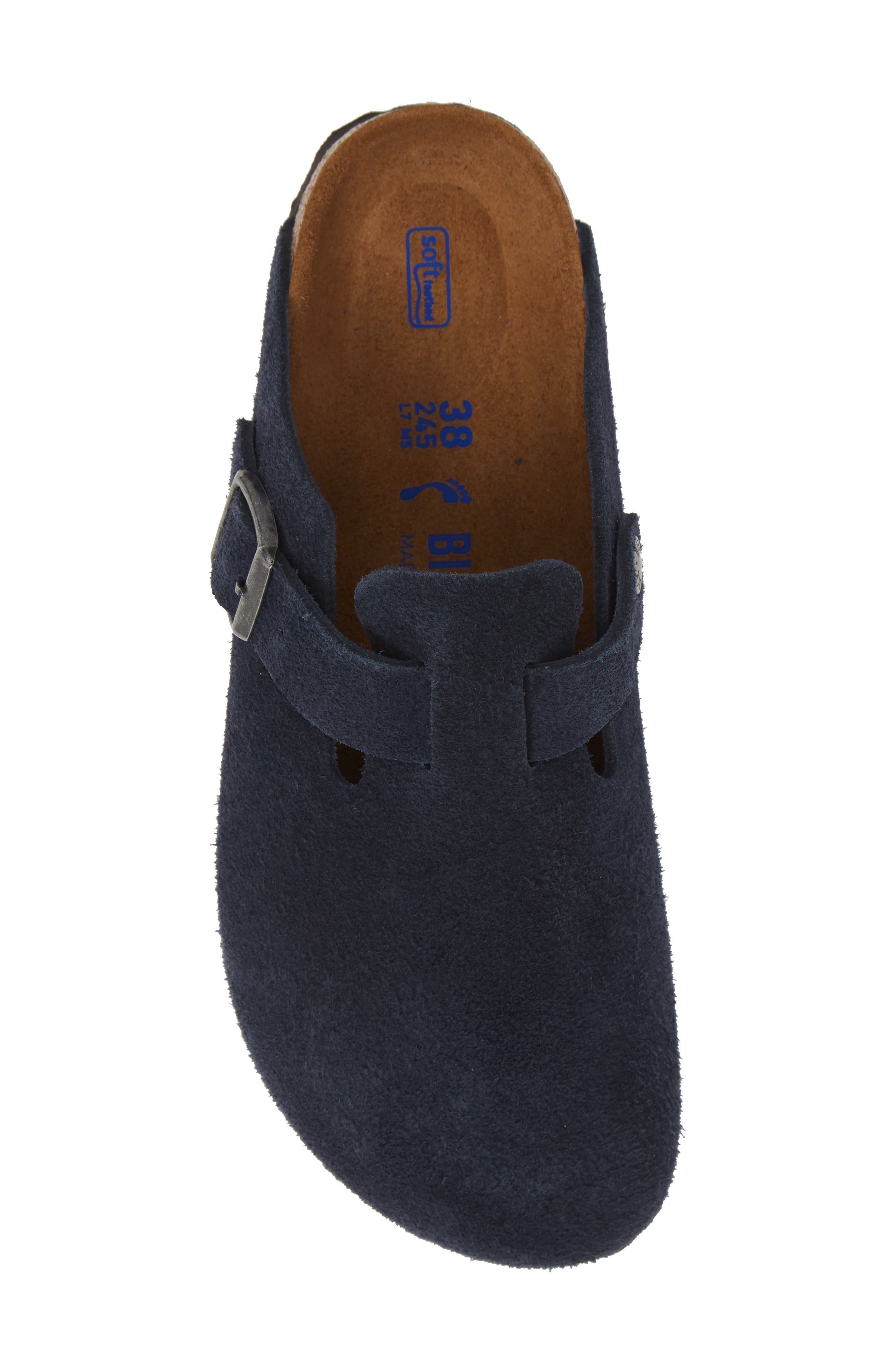 boston soft footbed suede leather