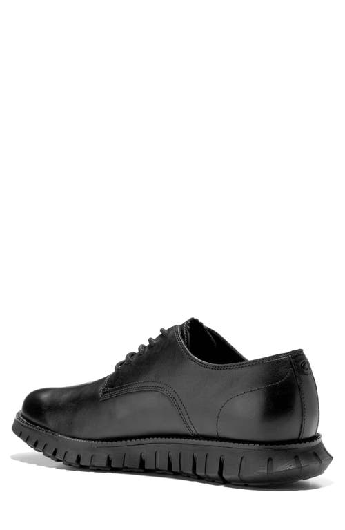 Shop Cole Haan Zerogrand Remastered Derby Sneaker In Black/black