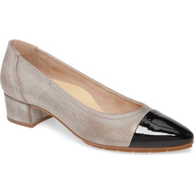 Paul Green Chrissy Cap Toe Pump - Black