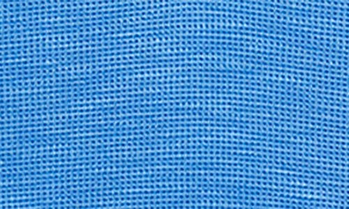Nicoby Waffle Stitch Polynosic Quarter Zip Pullover In Royal