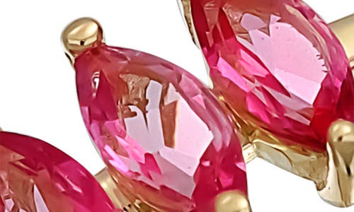 Bony Levy 14k Gold Marquise Pink Topaz Ring In 14k Yellow Gold