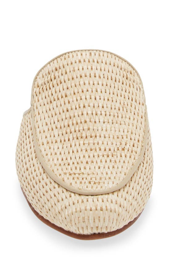Kaanas Jaspe Basketweave Mule In Oat