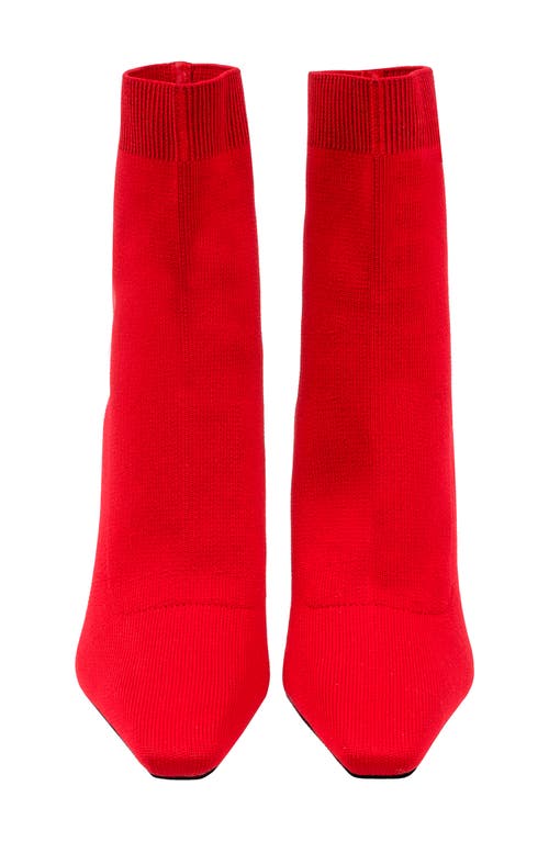 Ninety Union Palace Snip Toe Boot In Red