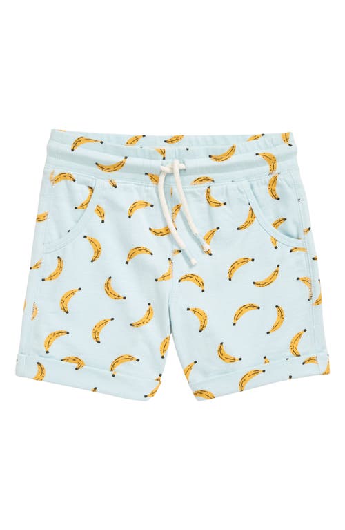 Tucker + Tate Kids' Print Roll Hem Shorts in Blue Saltwater Bananas