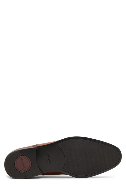 Shop Aldo Amares Derby In Cognac