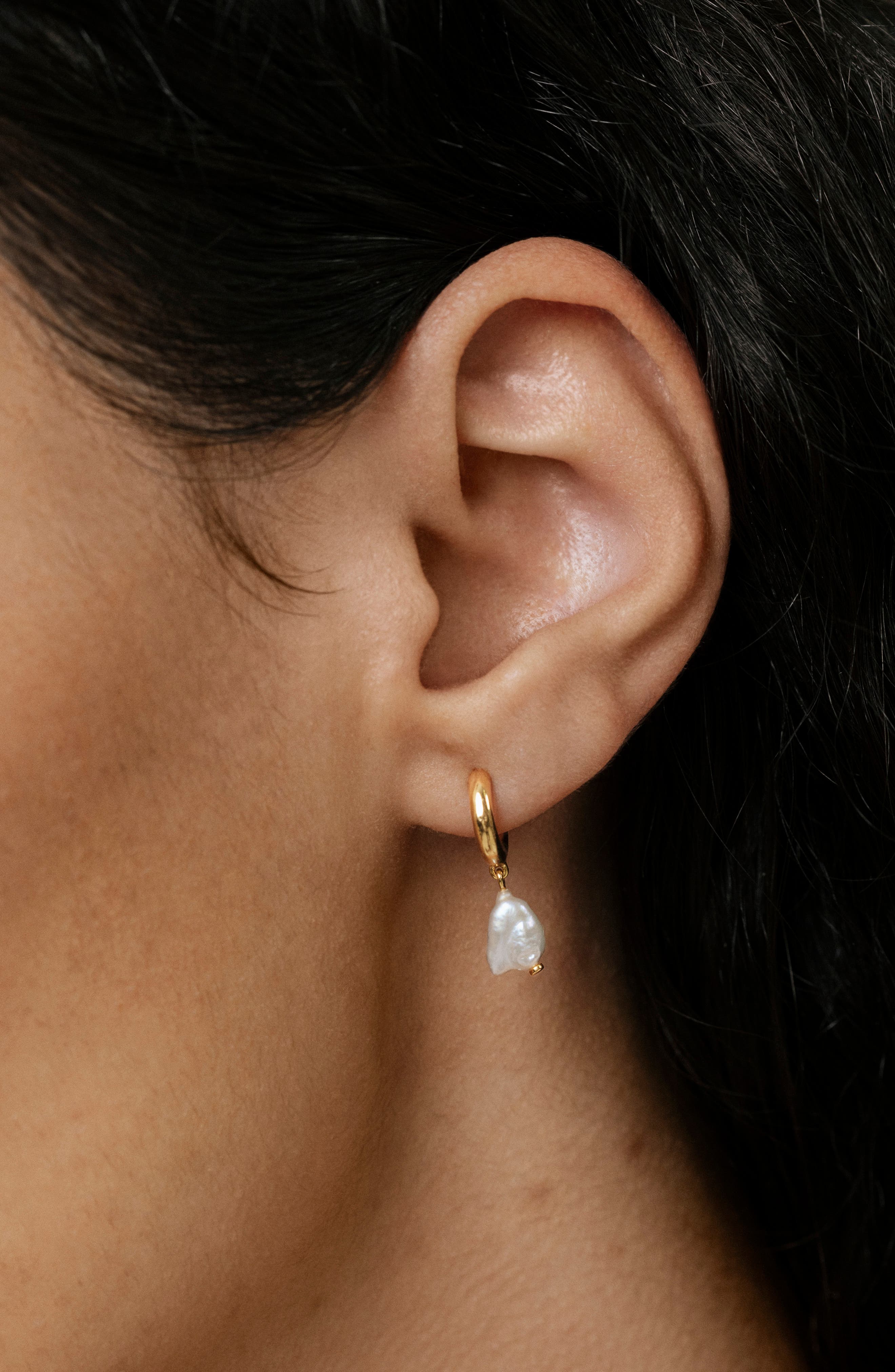 Dropship Chunky Gold Hoop Earrings For Women; Lightweight