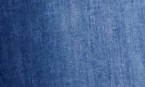 Wash Lab Denim Rory Front Slit Denim Skirt In Rory Blue