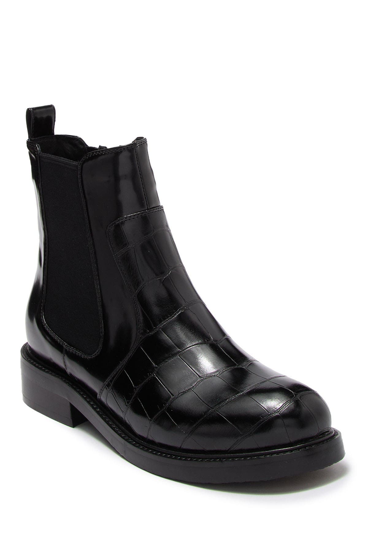 low heel croc boots