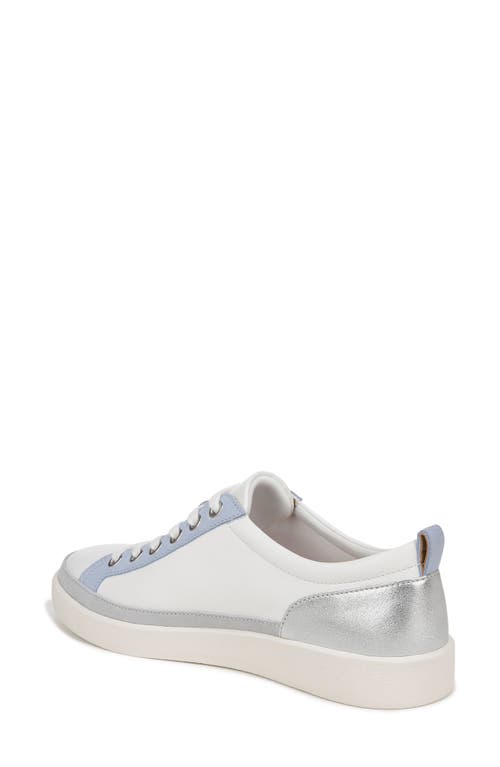 Vionic Winny Sneaker In White/silver