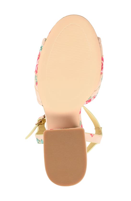 Journee Collection Charmaine Tru Comfort Foam Heeled Sandal In Beige