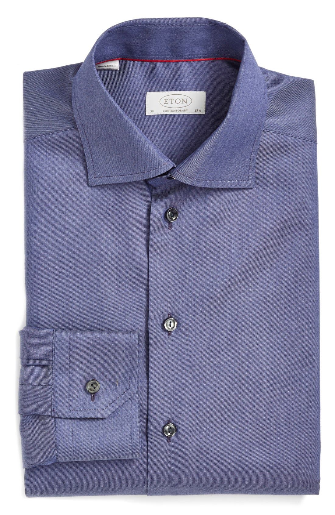 Eton Contemporary Fit Dress Shirt Nordstrom