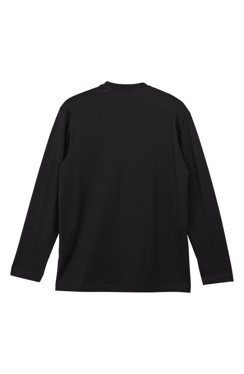 Shop Y-3 Long Sleeve T-shirt In Black