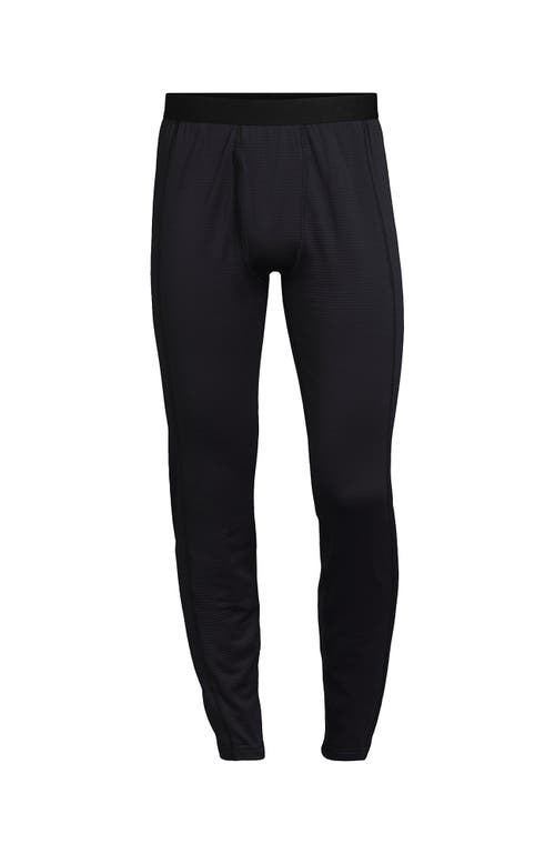 Lands' End Tall Expedition Baselayer Pants In Black