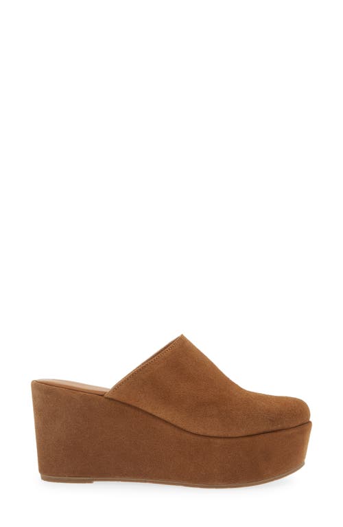 Cordani Jules Platform Mule In Clove Suede