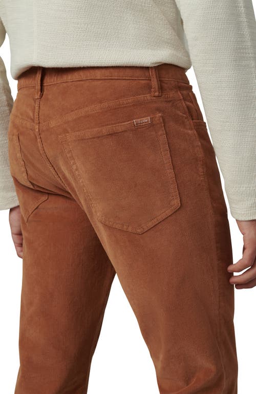 Shop Joe's The Brixton Slim Straight Leg Corduroy Jeans In Mocha Bisque