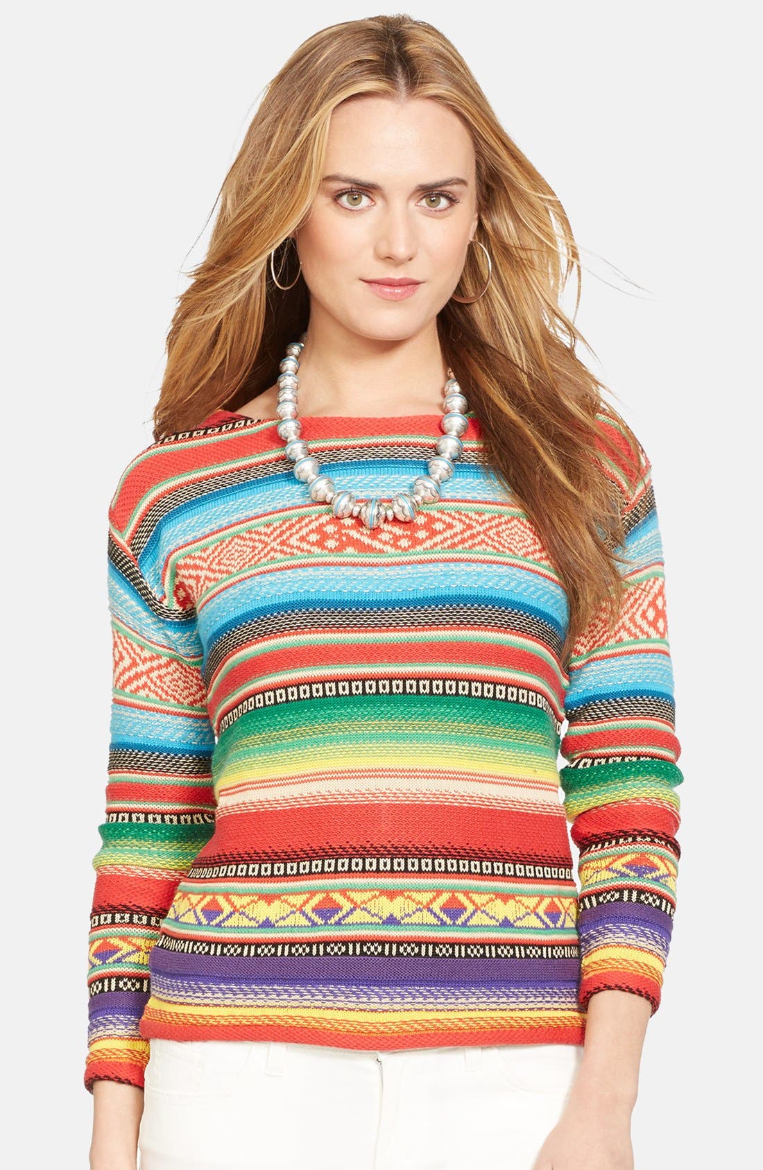 ralph lauren serape sweater