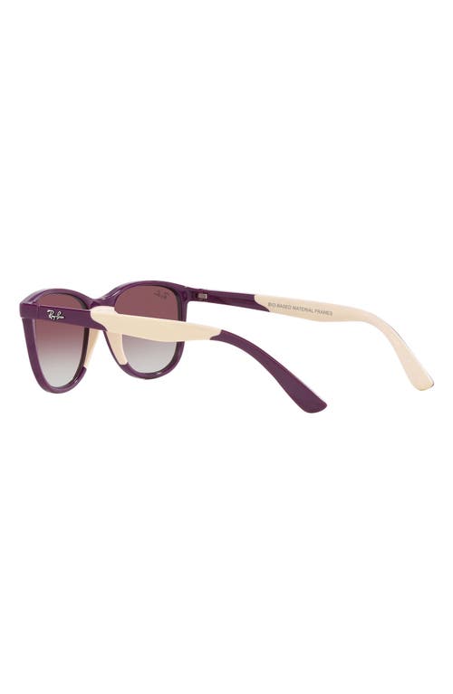 Shop Ray Ban Ray-ban 49mm Square Sunglasses In Violet