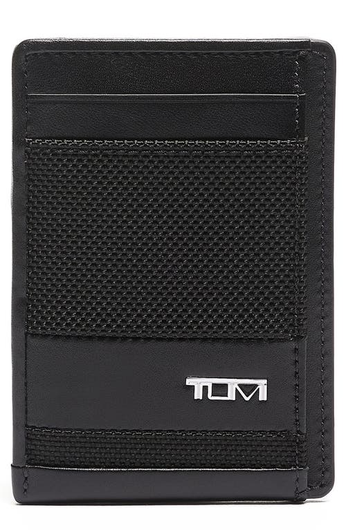 Tumi Alpha Money Clip Card Case in Black at Nordstrom