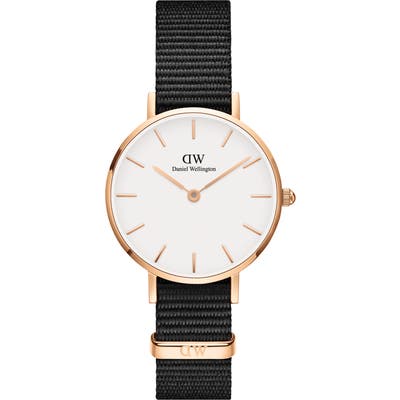 Daniel Wellington Classic Petite Nato Strap Watch, 2m