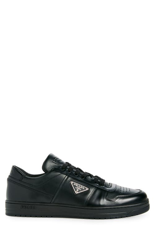 Shop Prada Downtown Sneaker In Nero