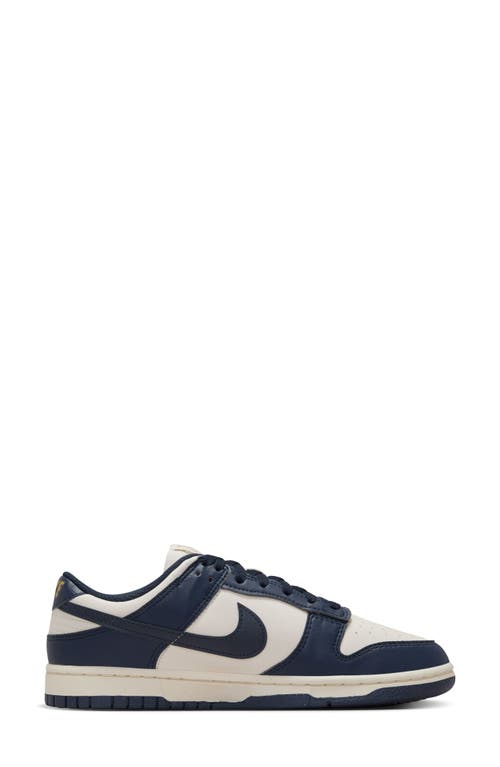 Nike Dunk Low Sneaker In Phantom/obsidian-pale Ivory