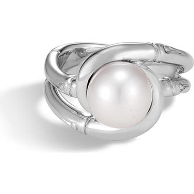 John Hardy Bamboo Pearl Ring