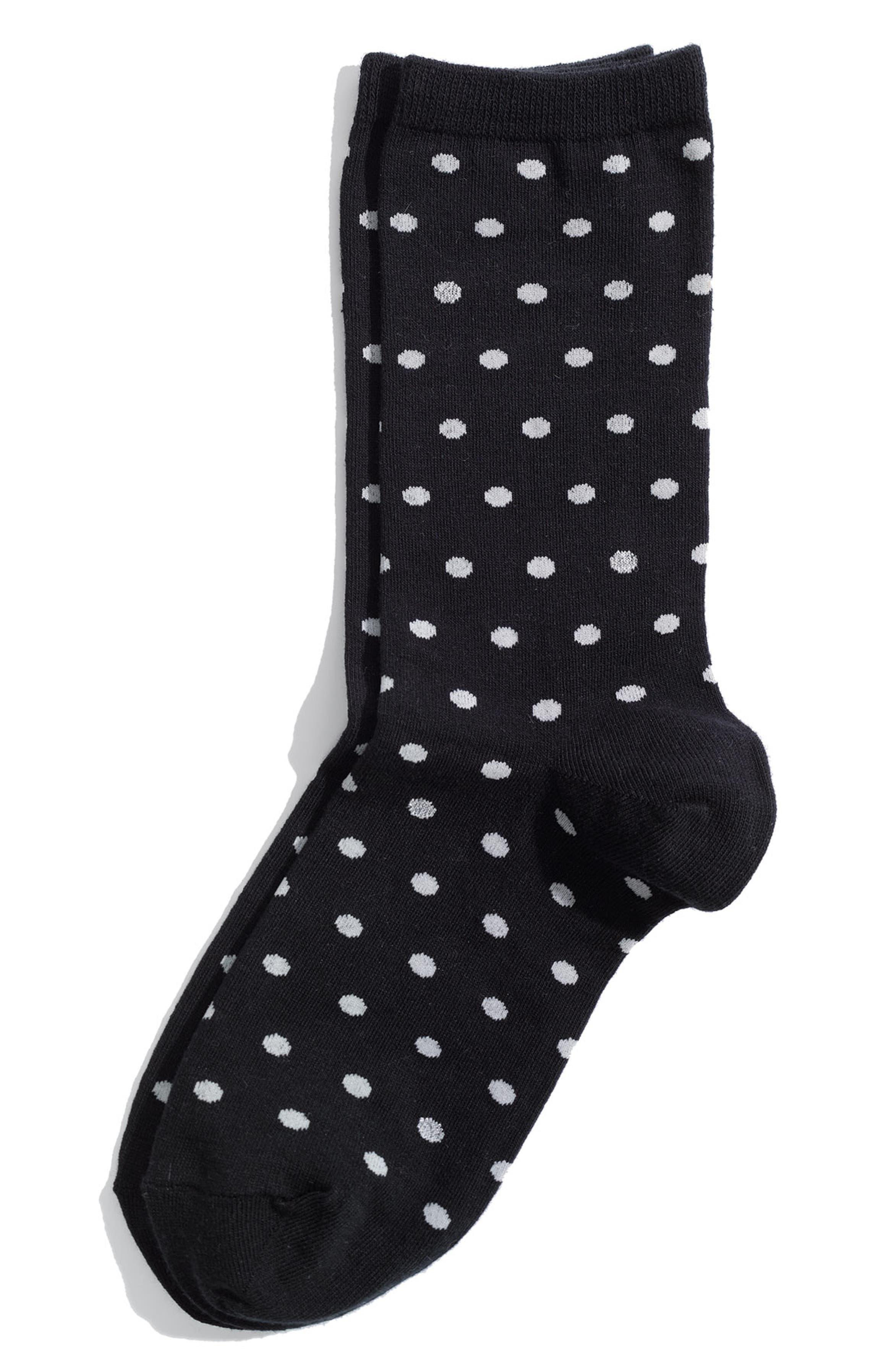 kate spade new york dotted socks | Nordstrom