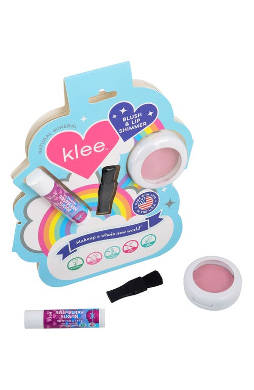 Klee Kids Kids' Cotton Candy Whisper Mineral Play Makeup Duo in Pink at Nordstrom