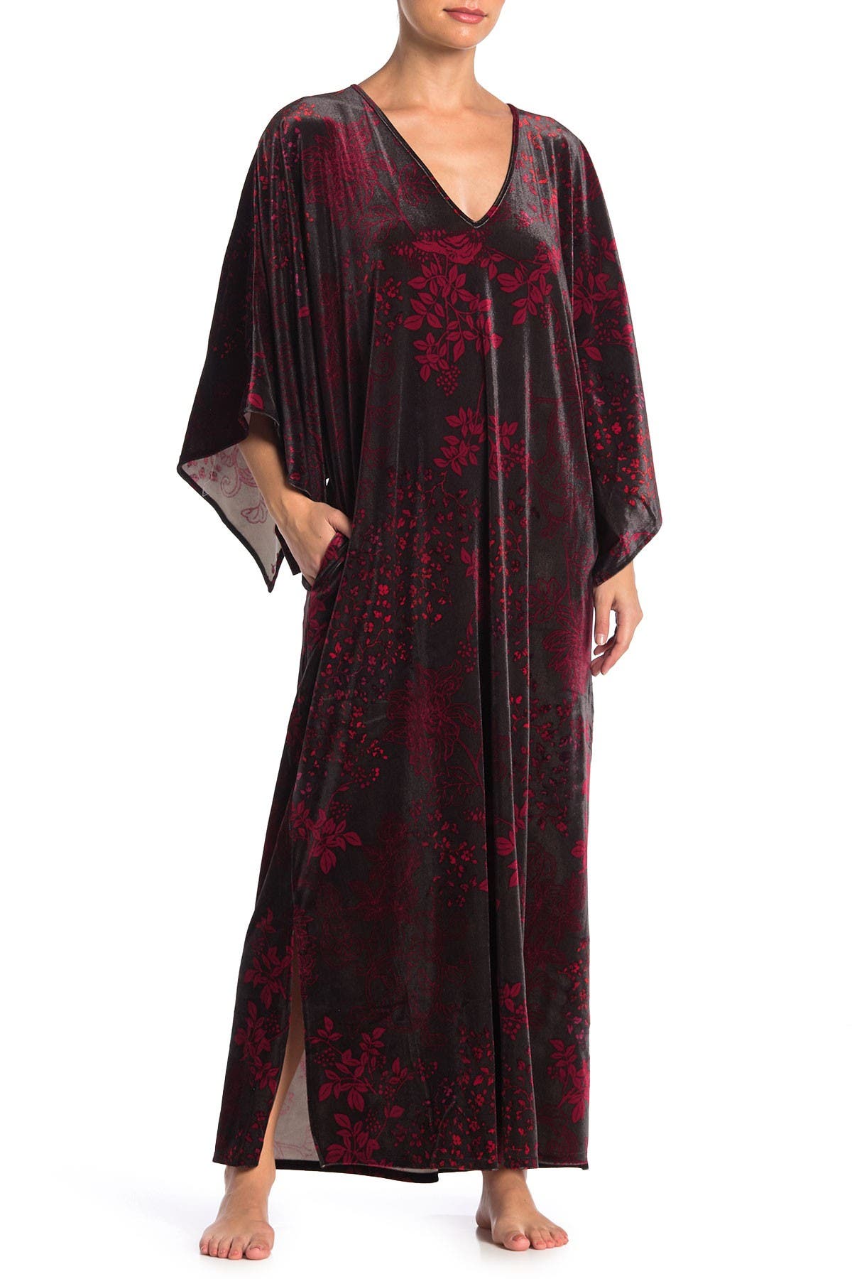 velour caftan