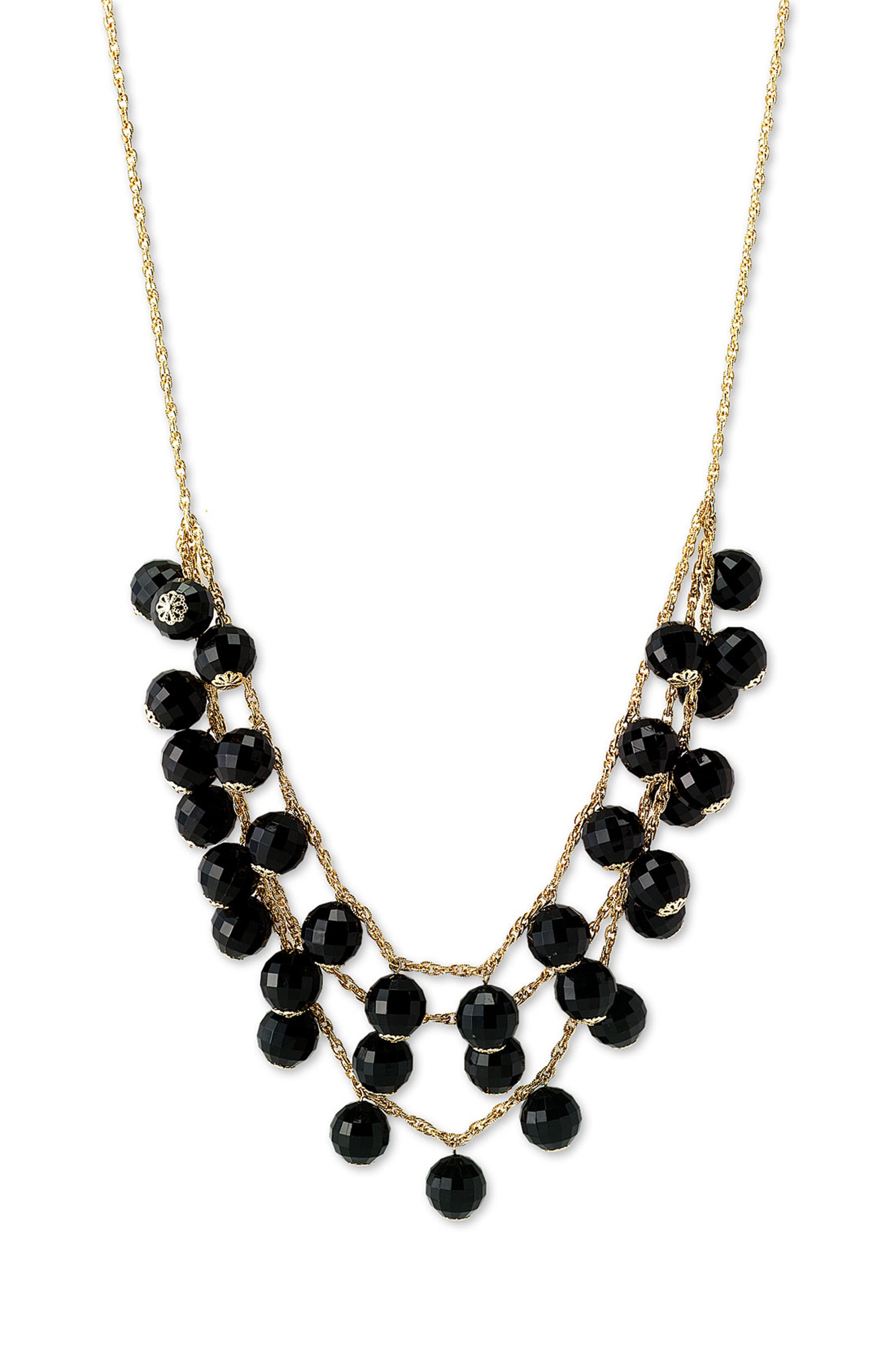 kate spade 'gumdrops' long triple layer necklace | Nordstrom
