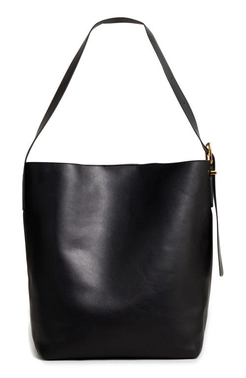 Madewell The Essential Bucket Tote in True Black at Nordstrom