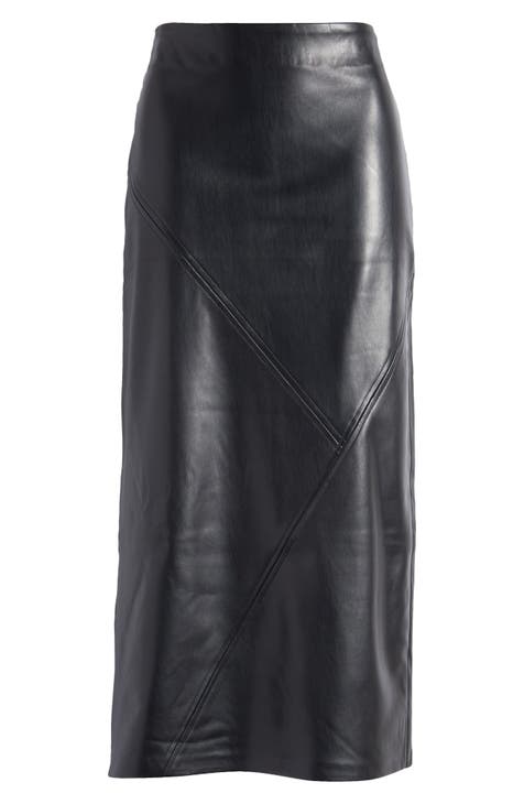Look What You Made Me Do Faux-Leather Dress