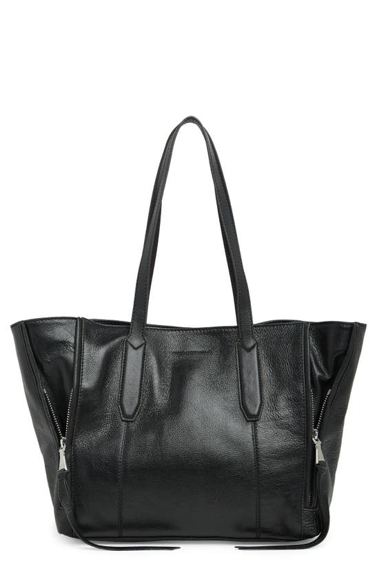 Aimee Kestenberg Carried Away Tote Bag In Black Vintage W Shiny Silver
