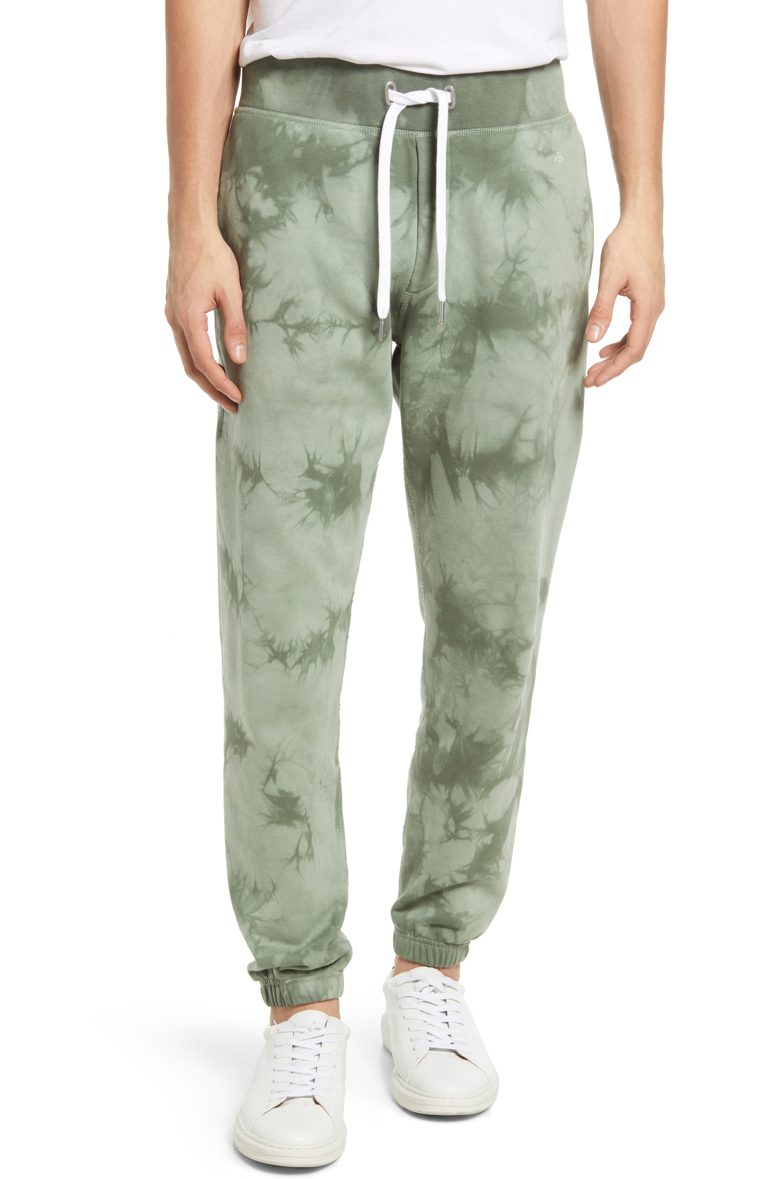 army green sweat pants