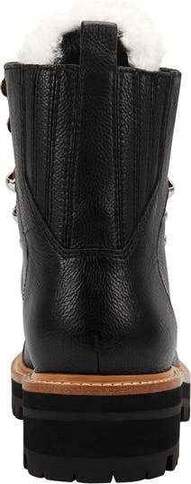 Daven genuine shearling lace on sale up boot marc fisher ltd