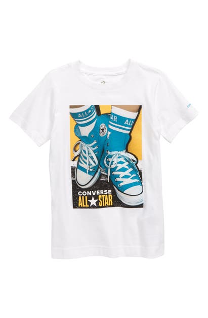 Converse SHOE STANCE GRAPHIC TEE