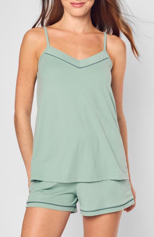 PETITE PLUME PETITE PLUME SYLVIE LUXE PIMA COTTON SHORT PAJAMAS