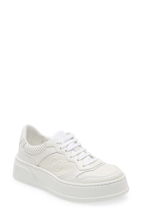 Top 71+ imagen all white gucci shoes