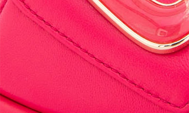 Aerosoles Blaire Buckle Slide Sandal In Virtual Pink Leather