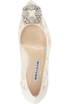 Manolo Blahnik 'Hangisi' Pointy Toe Pump (Women) | Nordstrom